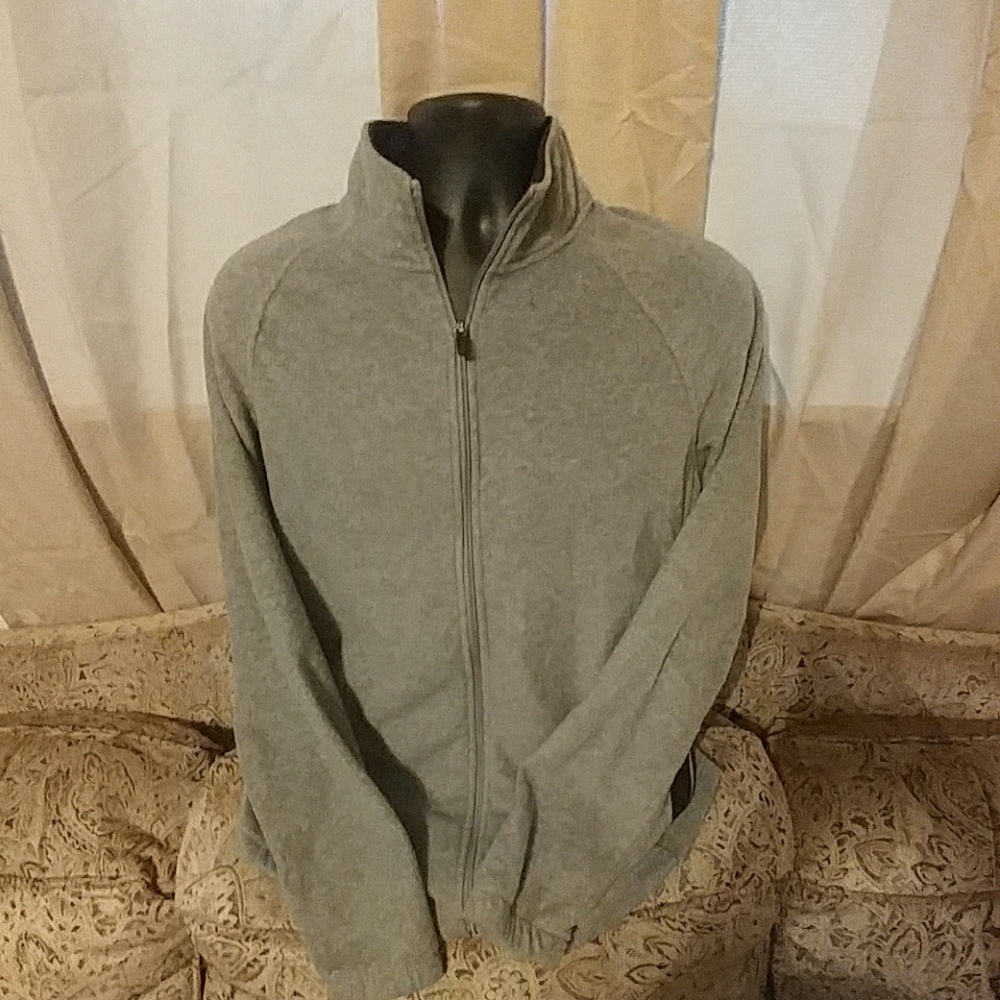 Mens long sleve fleece jacket